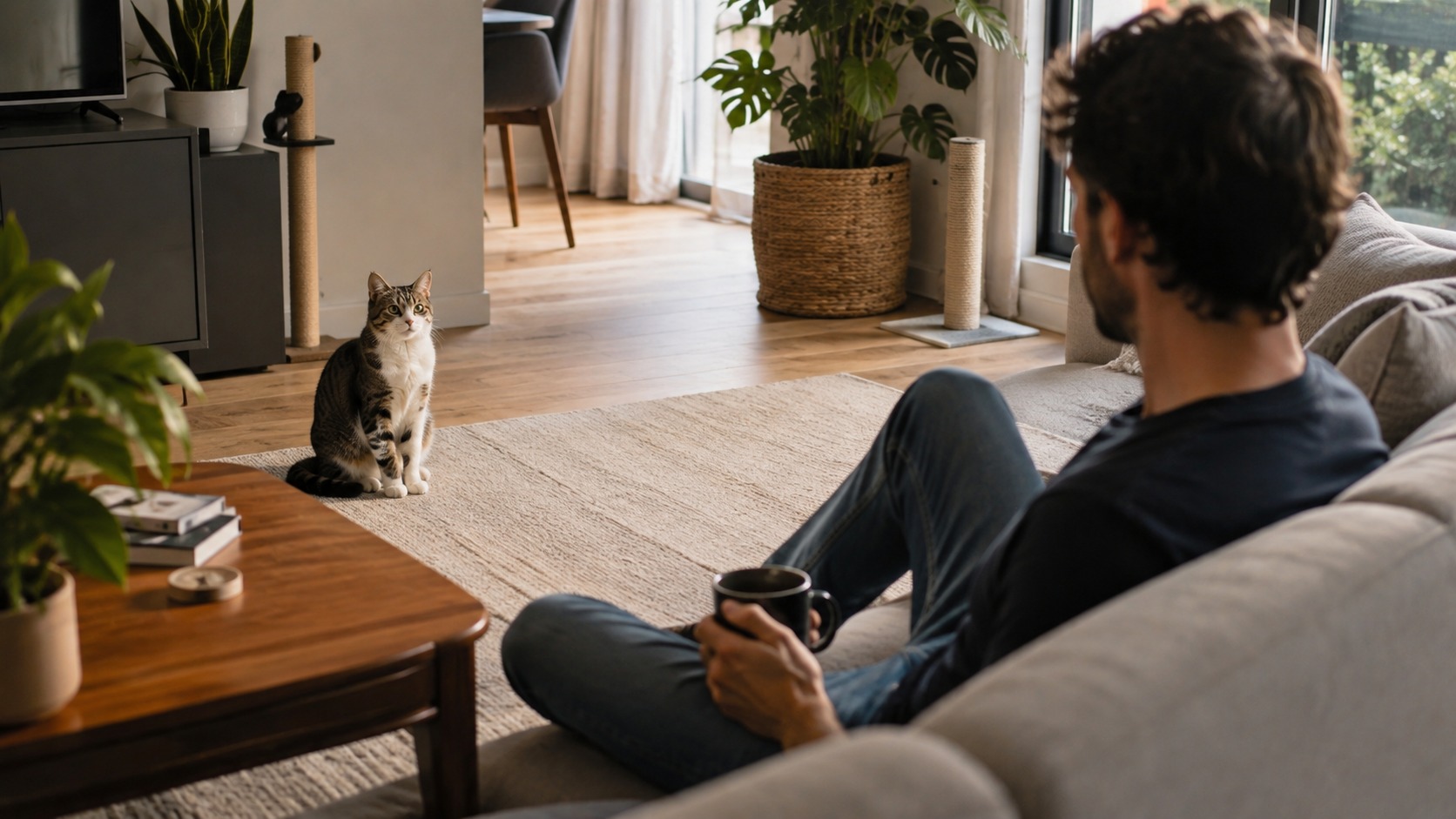 Why Does My Cat Stare at Me? What It Means and When to Worry